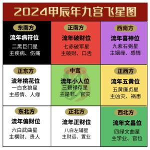 九宫飞星图怎么看|2024年九宫飞星图解析指南：九宫飞星图怎么看？